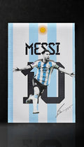 MESSI METAL PRINT